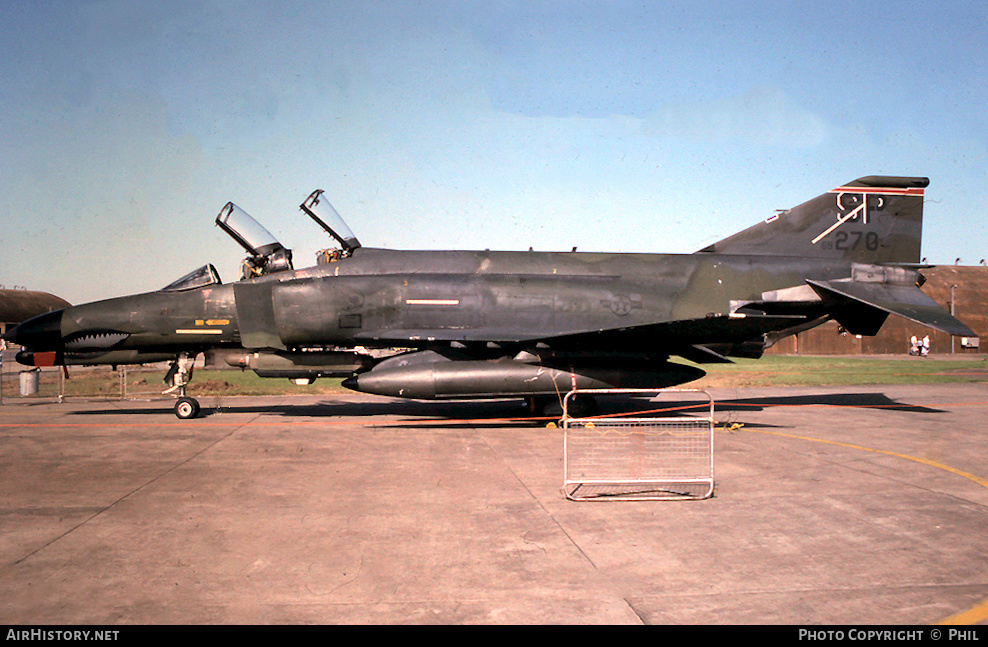 Aircraft Photo of 69-7270 / AF69270 | McDonnell Douglas F-4G Phantom II | USA - Air Force | AirHistory.net #229158