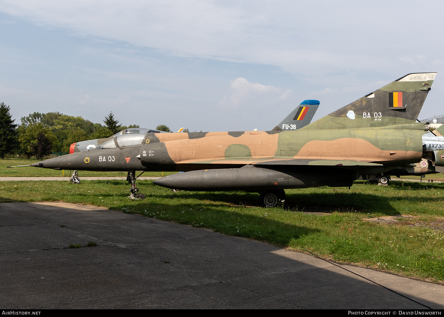 Aircraft Photo of BA03 | Dassault Mirage 5BA | Belgium - Air Force | AirHistory.net #229190