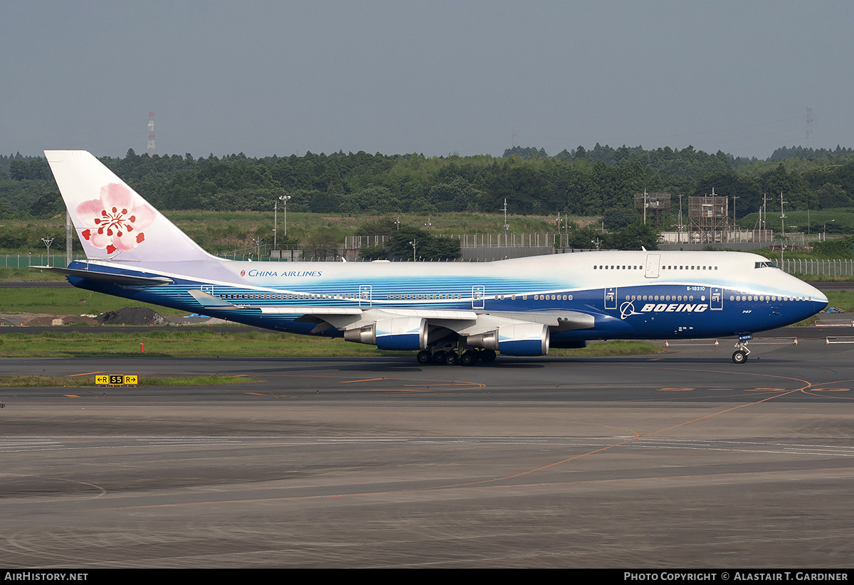 Aircraft Photo of B-18210 | Boeing 747-409 | China Airlines | AirHistory.net #229201