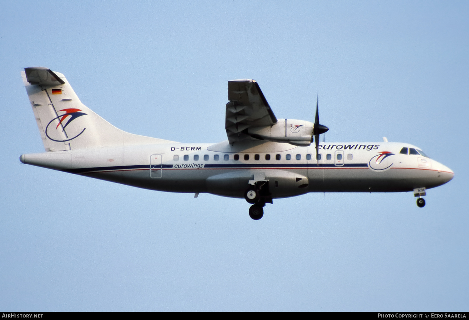 Aircraft Photo of D-BCRM | ATR ATR-42-300 | Eurowings | AirHistory.net #229212