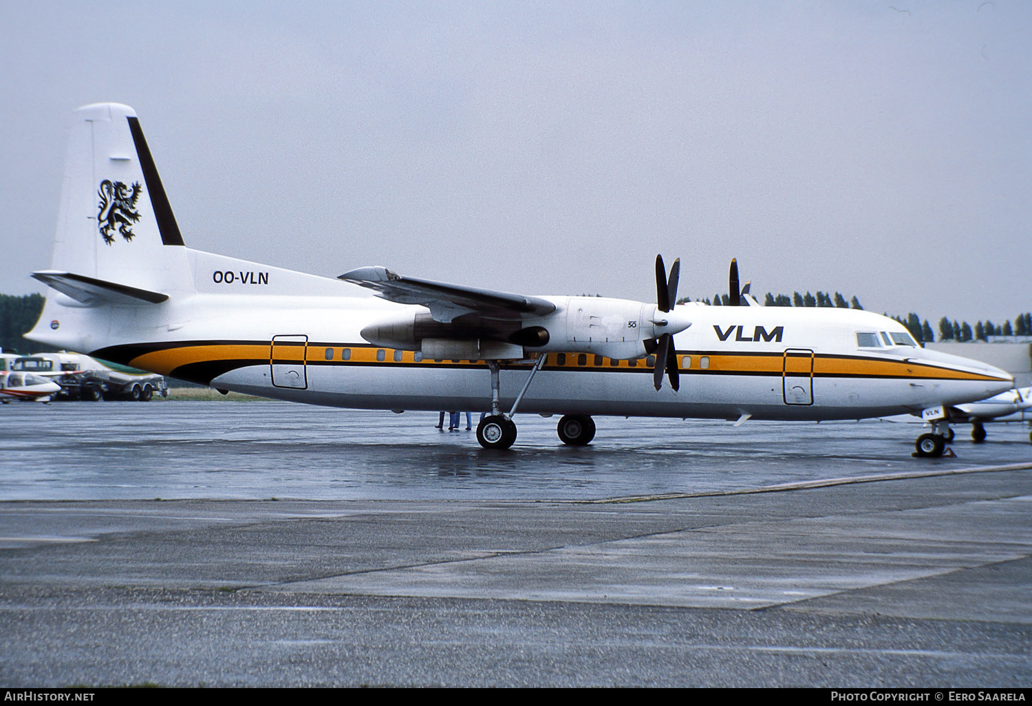 Aircraft Photo of OO-VLN | Fokker 50 | VLM Airlines | AirHistory.net #229213
