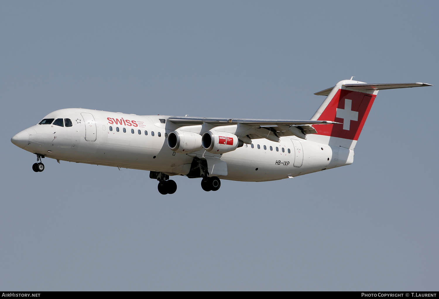 Aircraft Photo of HB-IXP | British Aerospace Avro 146-RJ100 | Swiss International Air Lines | AirHistory.net #229238