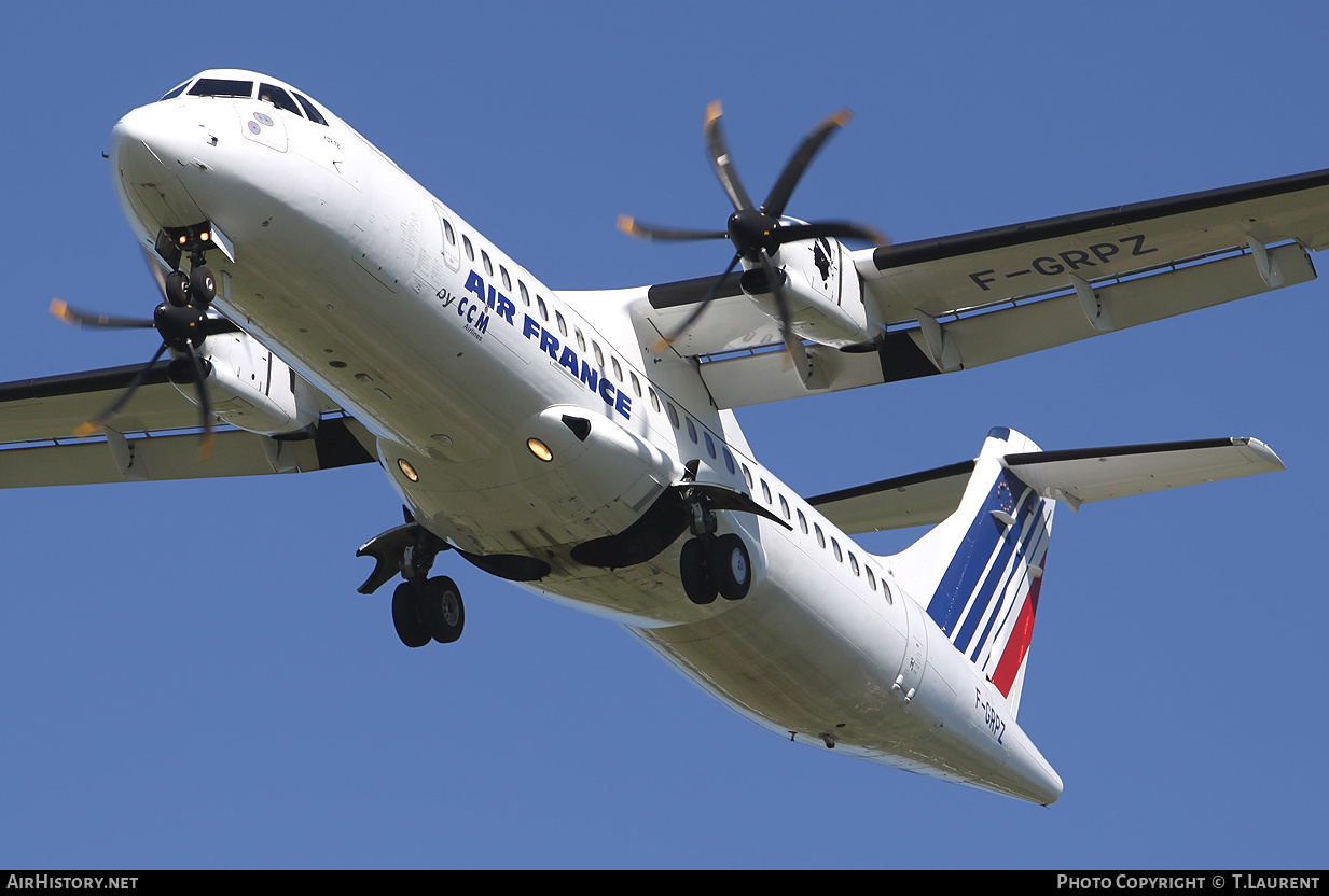 Aircraft Photo of F-GRPZ | ATR ATR-72-500 (ATR-72-212A) | Air France | AirHistory.net #229254