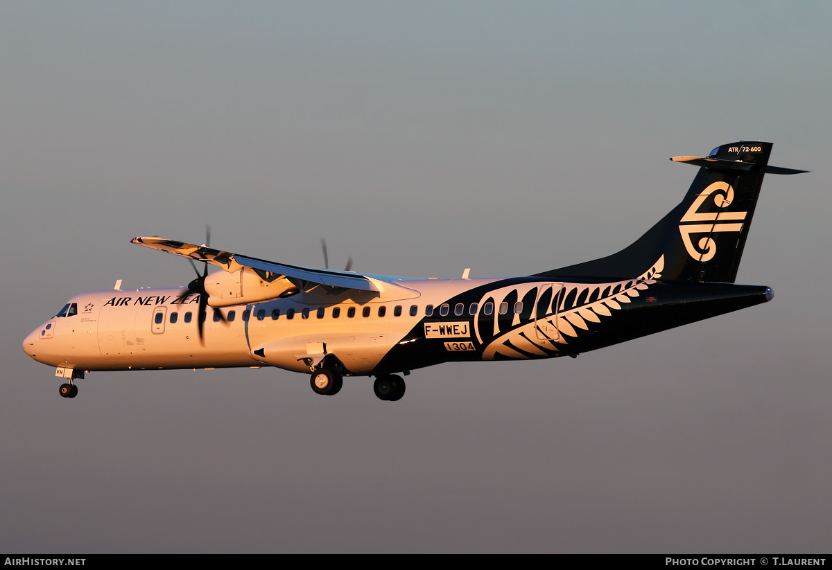 Aircraft Photo of F-WWEJ | ATR ATR-72-600 (ATR-72-212A) | Air New Zealand Link | AirHistory.net #229262