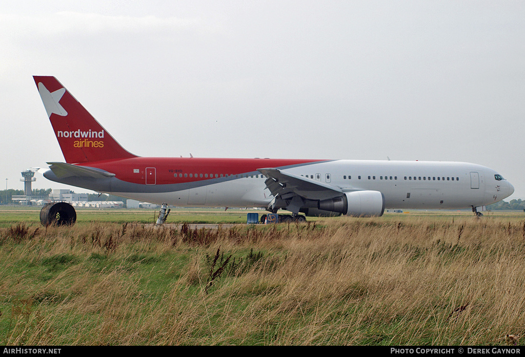 Aircraft Photo of VQ-BVD | Boeing 767-319/ER | Nordwind Airlines | AirHistory.net #229266