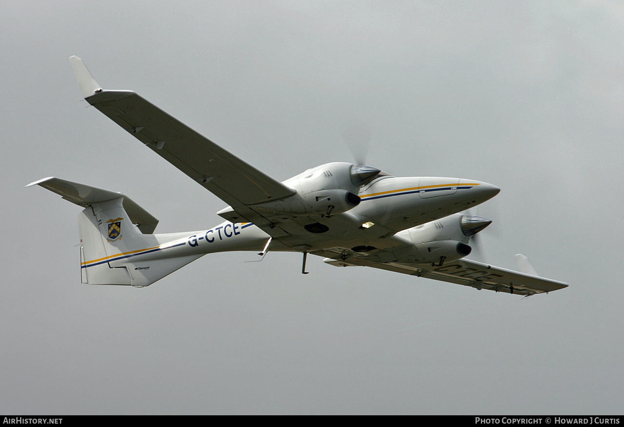 Aircraft Photo of G-CTCE | Diamond DA42 Twin Star | CTC Aviation Group | AirHistory.net #229301
