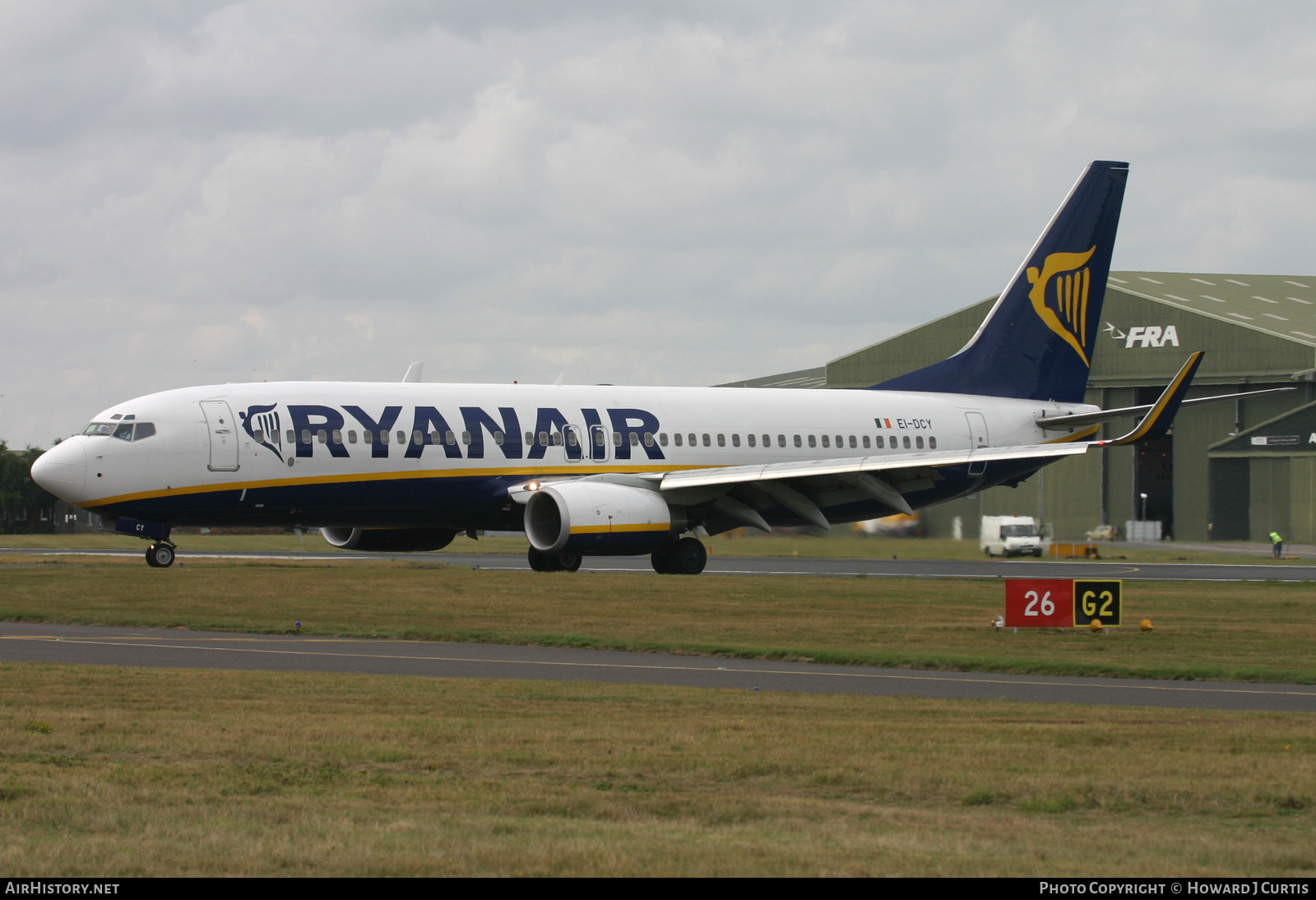 Aircraft Photo of EI-DCY | Boeing 737-8AS | Ryanair | AirHistory.net #229305