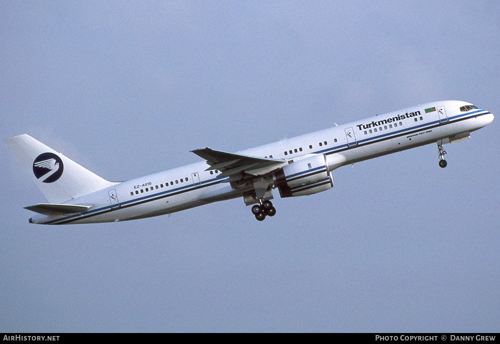 Aircraft Photo of EZ-A010 | Boeing 757-23A | Turkmenistan Airlines | AirHistory.net #229324