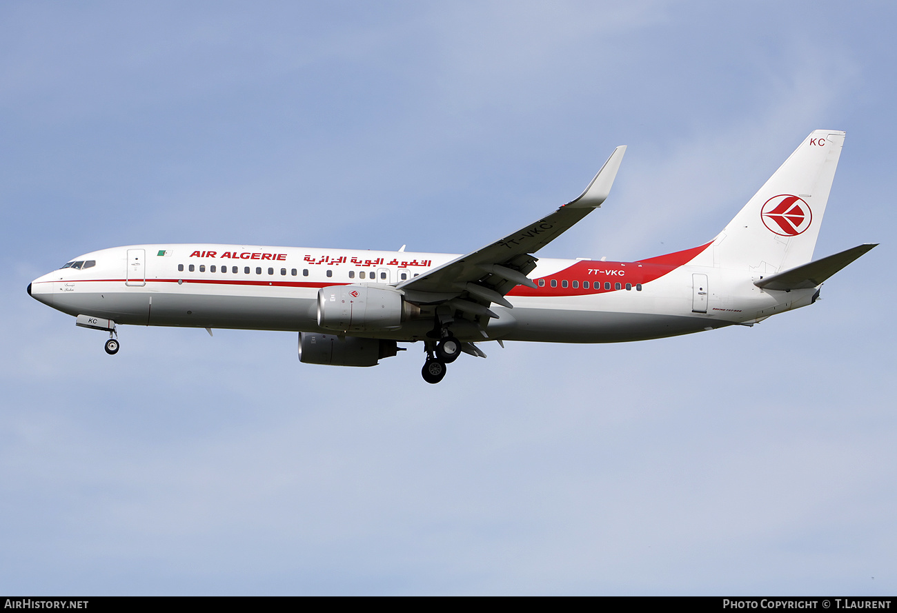 Aircraft Photo of 7T-VKC | Boeing 737-8D6 | Air Algérie | AirHistory.net #229332