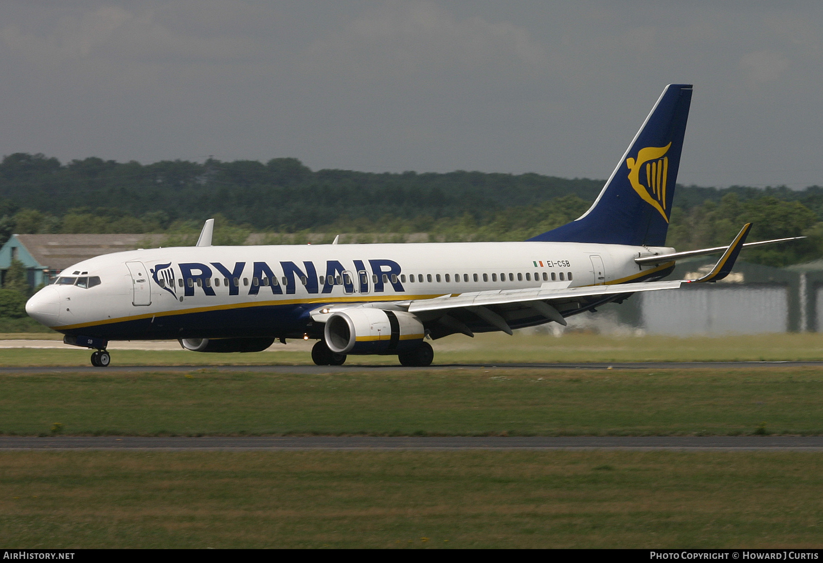 Aircraft Photo of EI-CSB | Boeing 737-8AS | Ryanair | AirHistory.net #229335