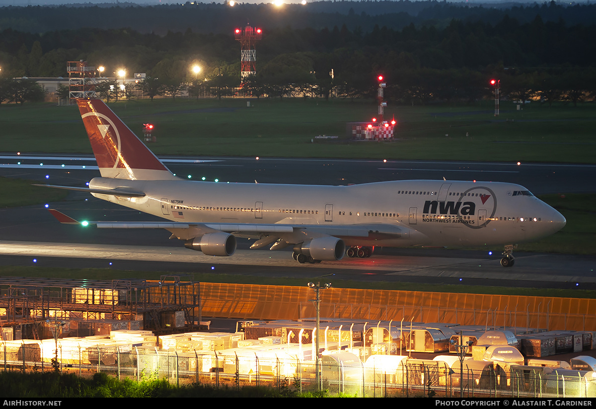 Aircraft Photo of N675NW | Boeing 747-451 | Northwest Airlines | AirHistory.net #229337