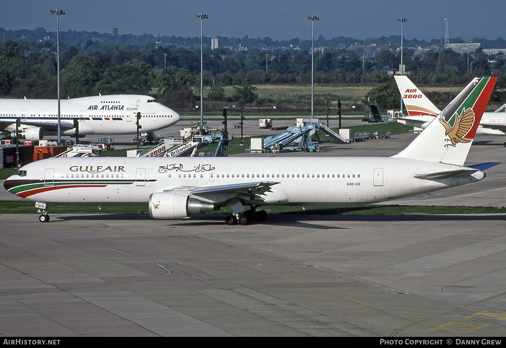 Aircraft Photo of A4O-GX | Boeing 767-3P6/ER | Gulf Air | AirHistory.net #229339