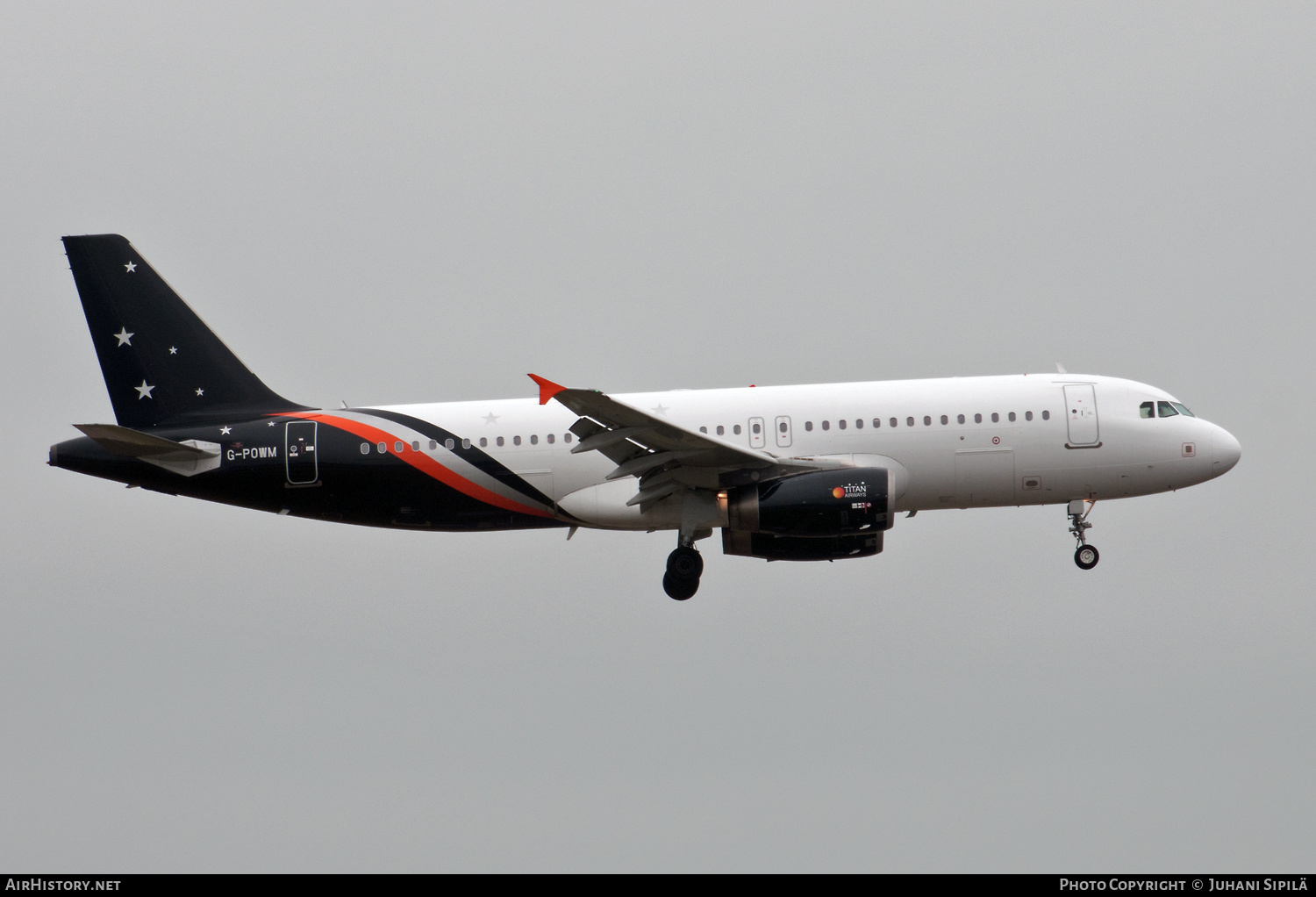Aircraft Photo of G-POWM | Airbus A320-232 | Titan Airways | AirHistory.net #229341