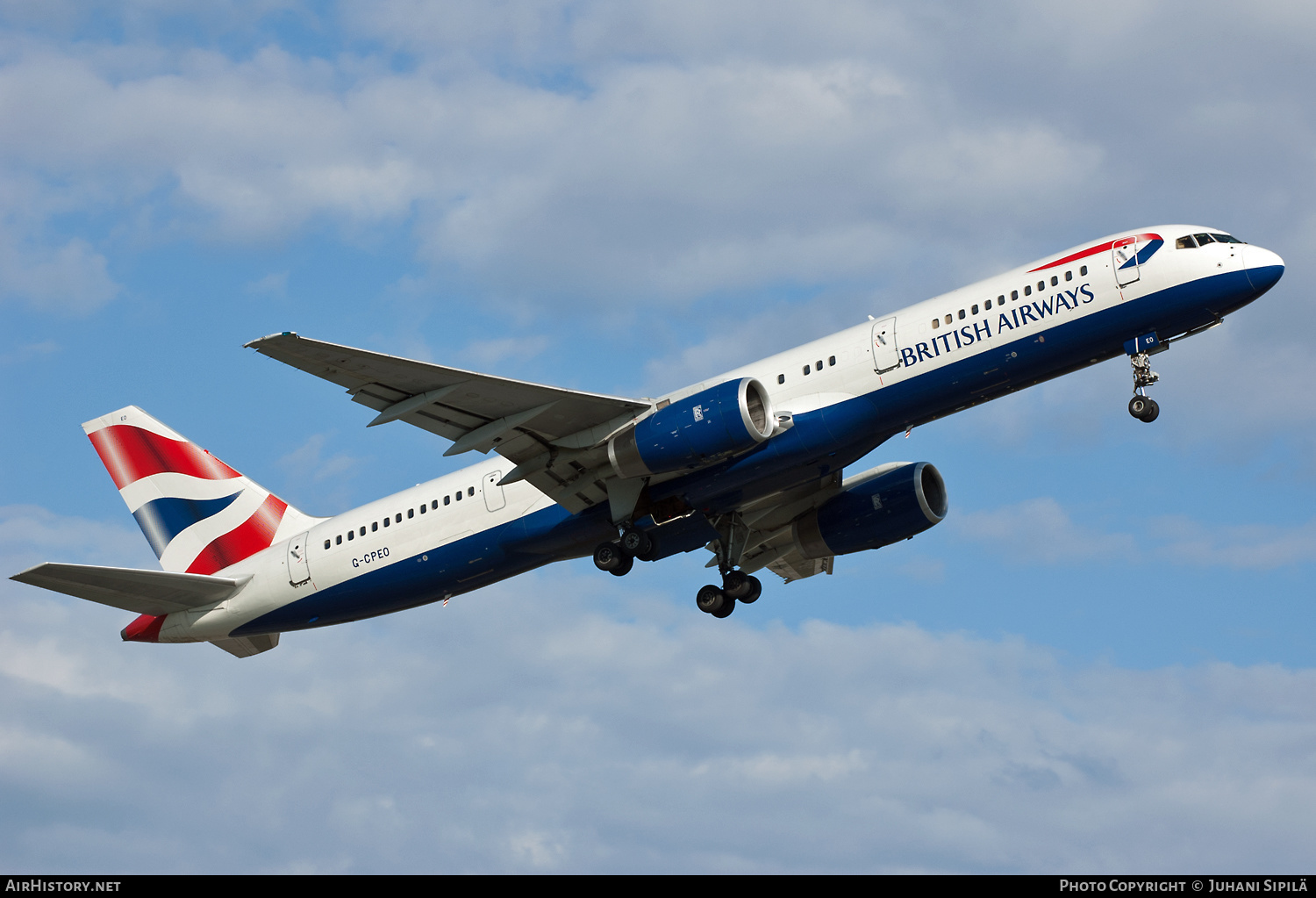 Aircraft Photo of G-CPEO | Boeing 757-236 | British Airways | AirHistory.net #229344