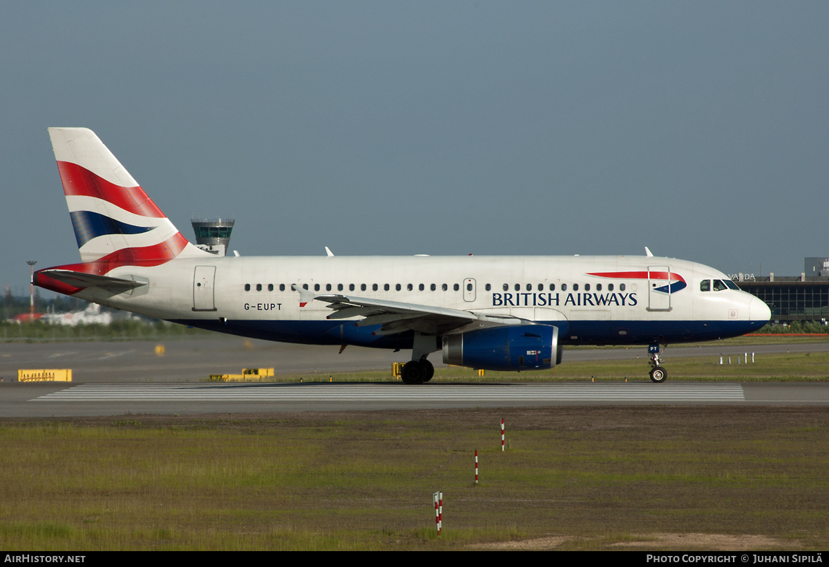 Aircraft Photo of G-EUPT | Airbus A319-131 | British Airways | AirHistory.net #229347