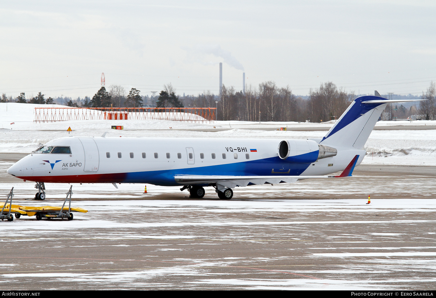 Aircraft Photo of VQ-BHI | Bombardier CRJ-200ER (CL-600-2B19) | Ak Bars Aero | AirHistory.net #229353