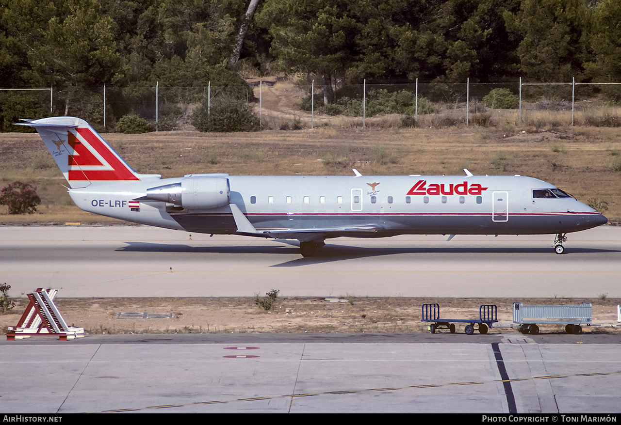 Aircraft Photo of OE-LRF | Canadair CRJ-100LR (CL-600-2B19) | Lauda Air | AirHistory.net #229359