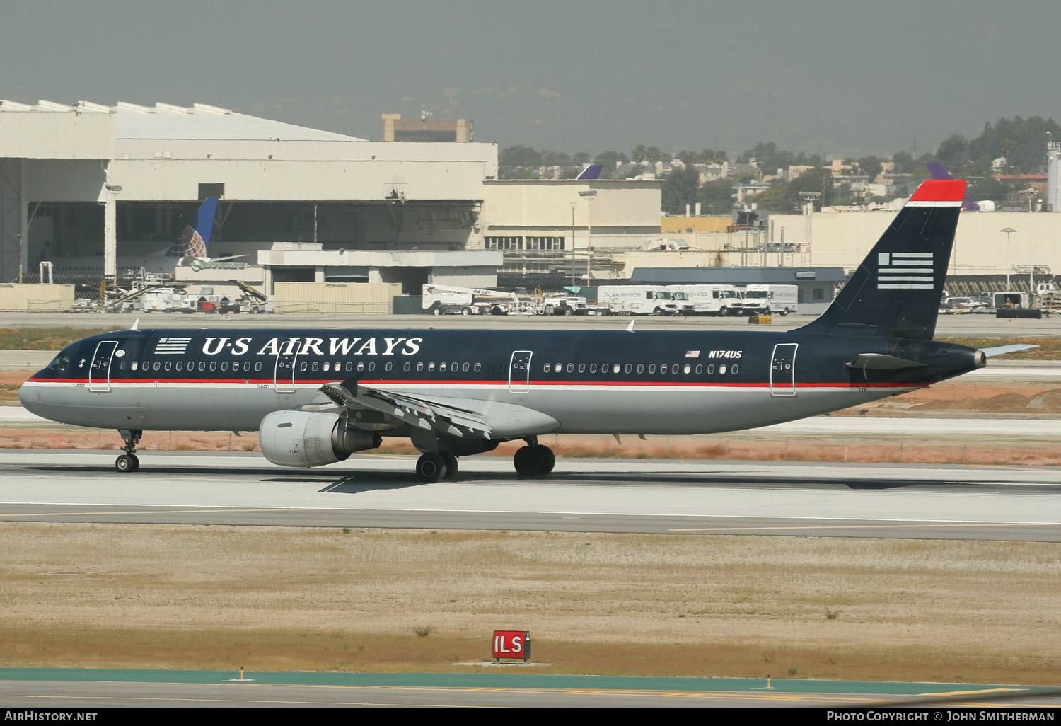 Aircraft Photo of N174US | Airbus A321-211 | US Airways | AirHistory.net #229365
