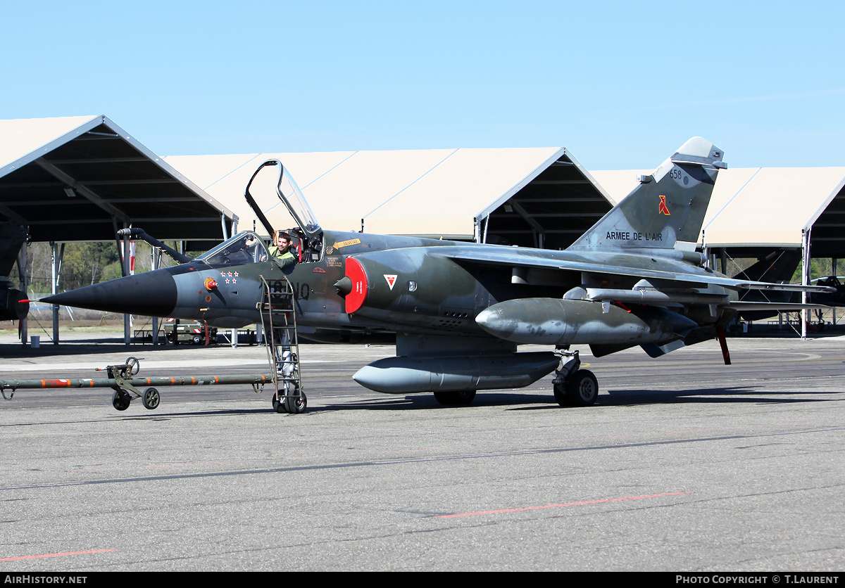 Aircraft Photo of 658 | Dassault Mirage F1CR | France - Air Force | AirHistory.net #229379