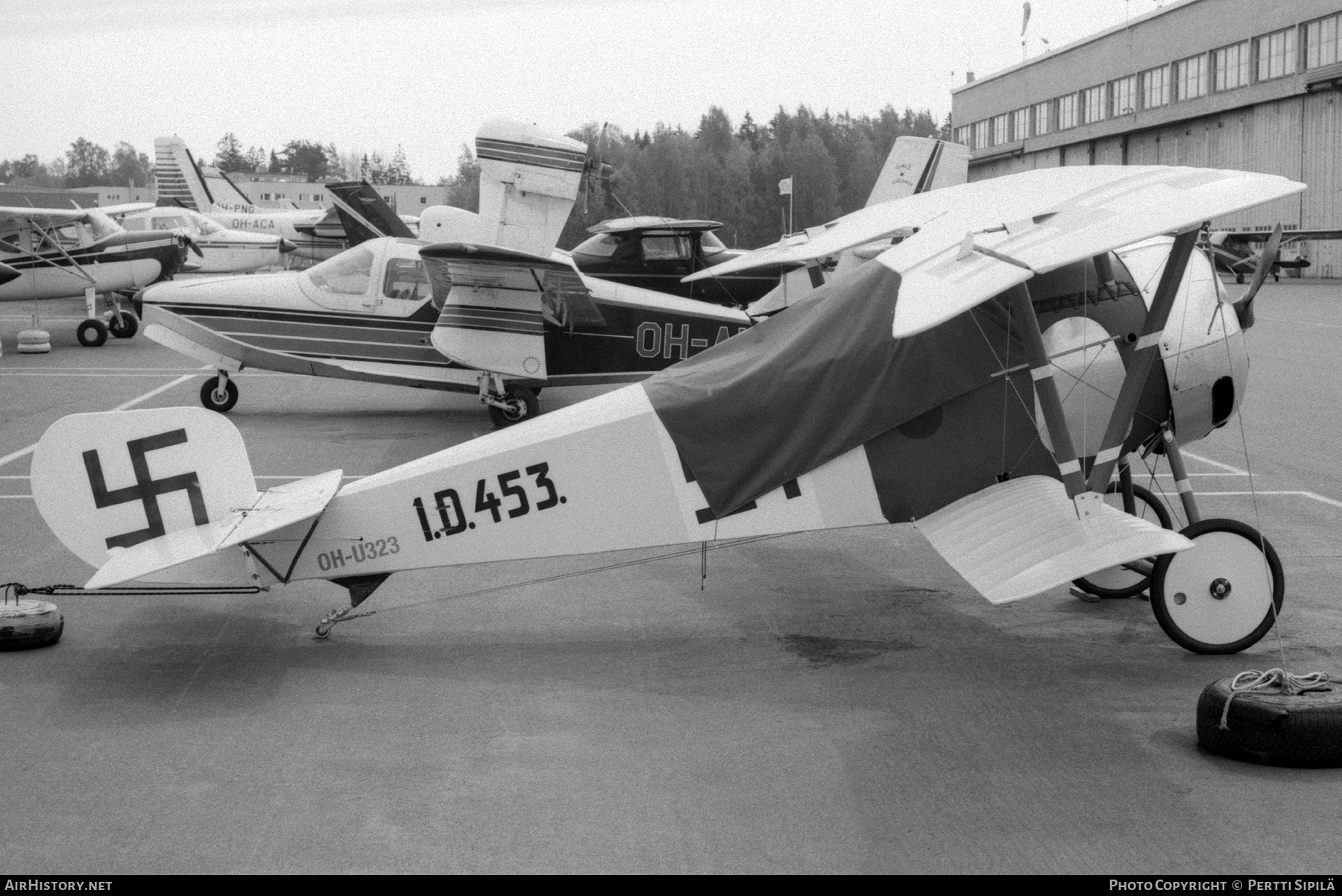 Aircraft Photo of OH-U323 | Nieuport 17 (replica) | Finland - Air Force | AirHistory.net #229382