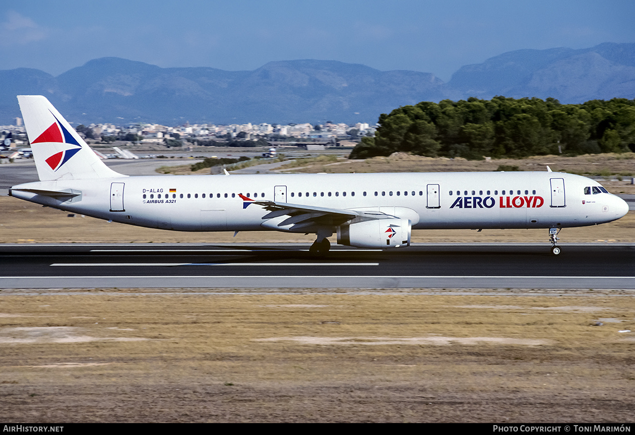 Aircraft Photo of D-ALAG | Airbus A321-231 | Aero Lloyd | AirHistory.net #229394