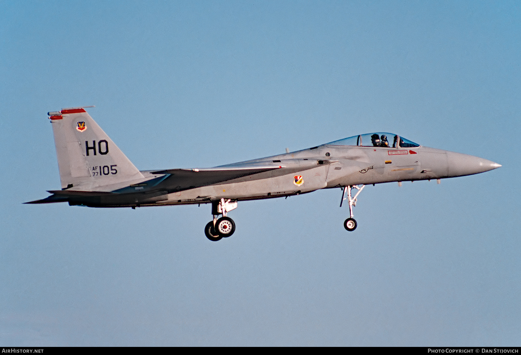 Aircraft Photo of 77-0105 / AF77105 | McDonnell Douglas F-15A Eagle | USA - Air Force | AirHistory.net #229425