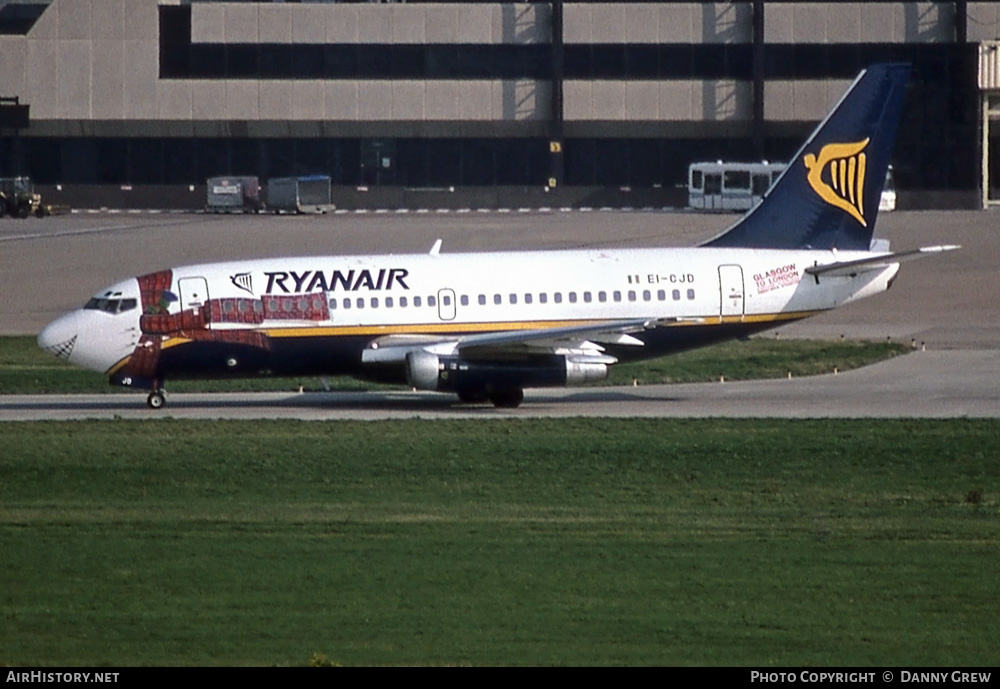 Aircraft Photo of EI-CJD | Boeing 737-204/Adv | Ryanair | AirHistory.net #229449