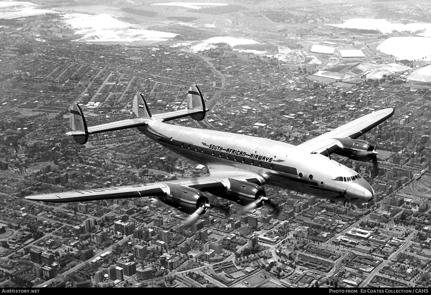 Aircraft Photo of ZS-DBU | Lockheed L-749A Constellation | South African Airways - Suid-Afrikaanse Lugdiens | AirHistory.net #229450
