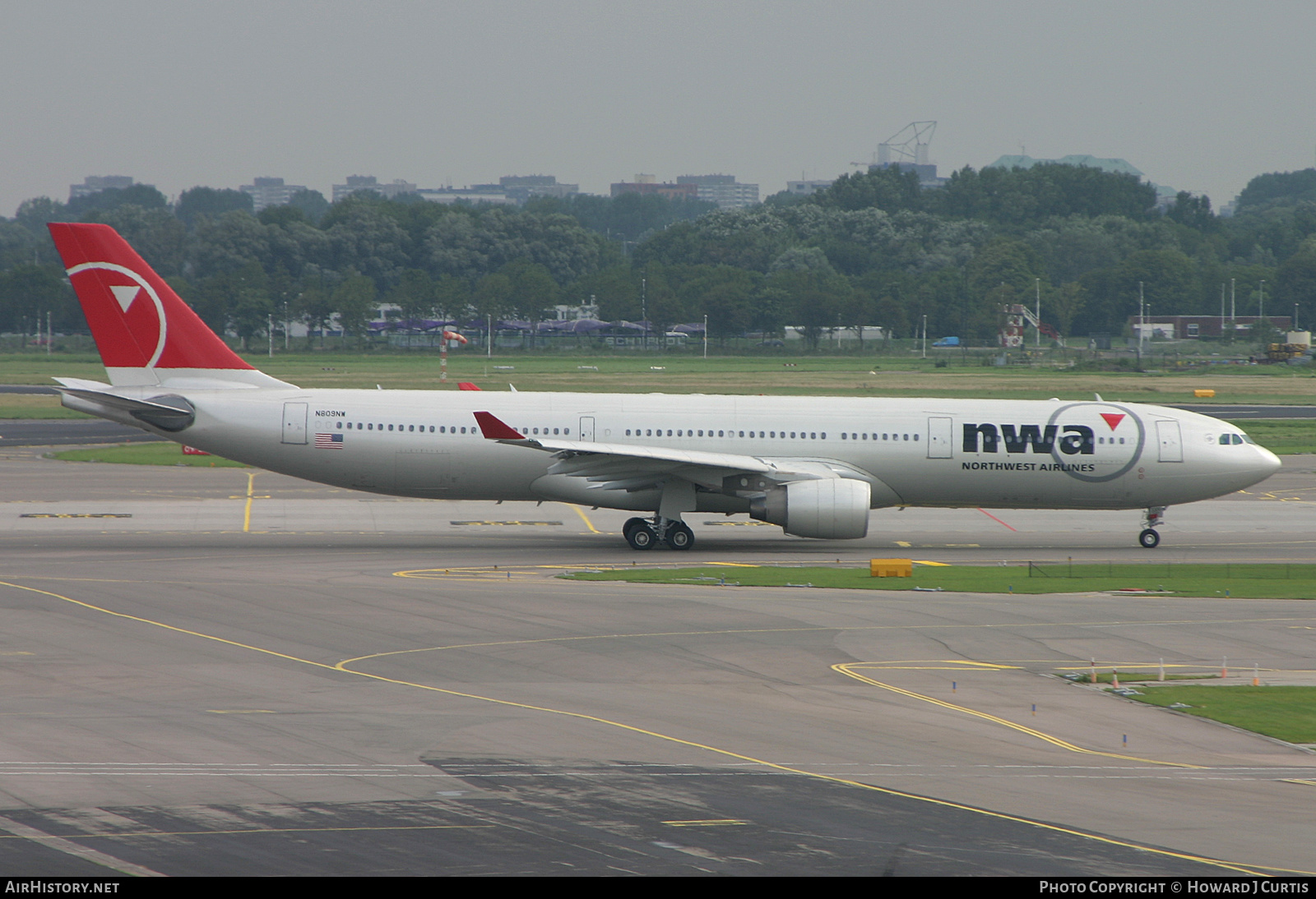 Aircraft Photo of N809NW | Airbus A330-323 | Northwest Airlines | AirHistory.net #229451