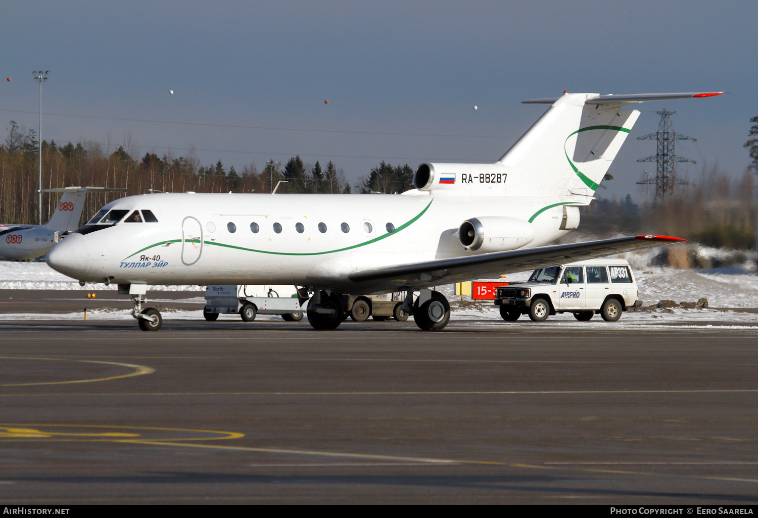 Aircraft Photo of RA-88287 | Yakovlev Yak-40K | Tulpar Air | AirHistory.net #229452