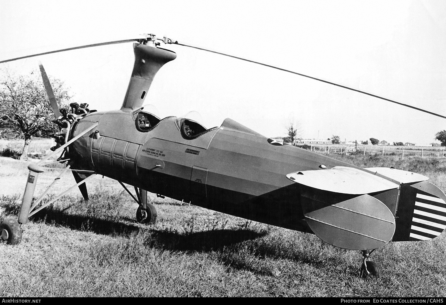 Aircraft Photo of 36-352 | Kellett YG-1A | USA - Air Force | AirHistory.net #229466