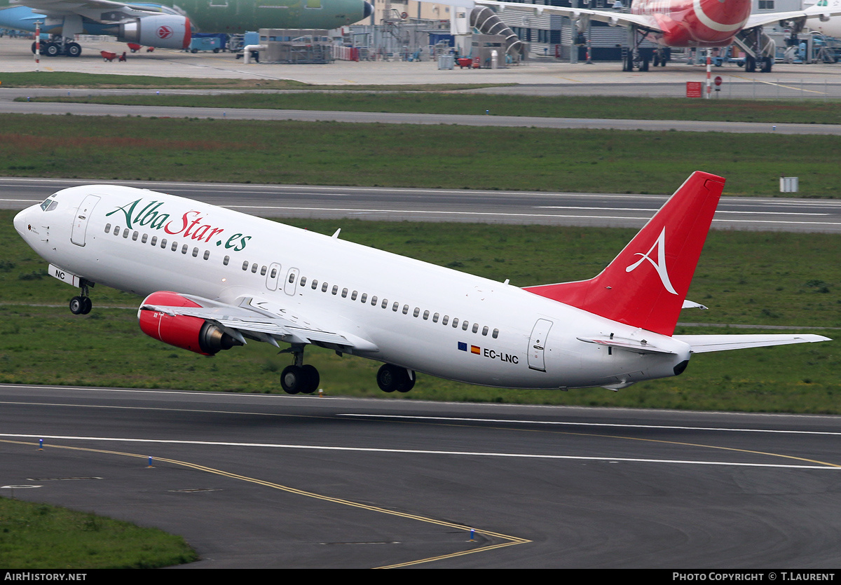 Aircraft Photo of EC-LNC | Boeing 737-4K5 | AlbaStar | AirHistory.net #229472