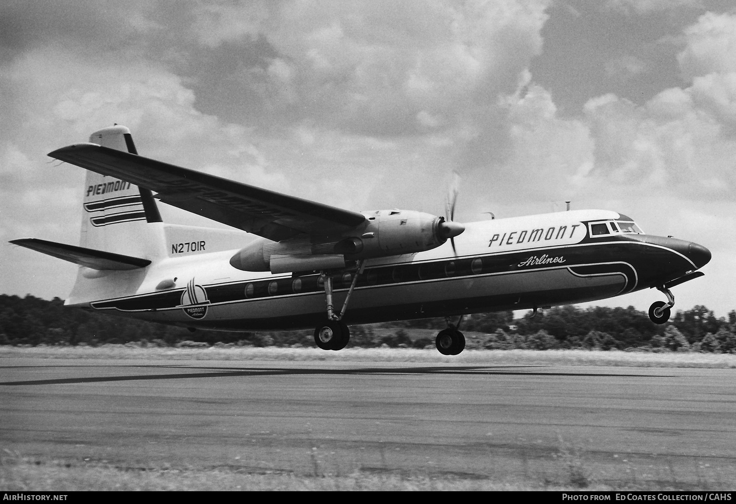 Aircraft Photo of N2701R | Fairchild F-27 | Piedmont Airlines | AirHistory.net #229473