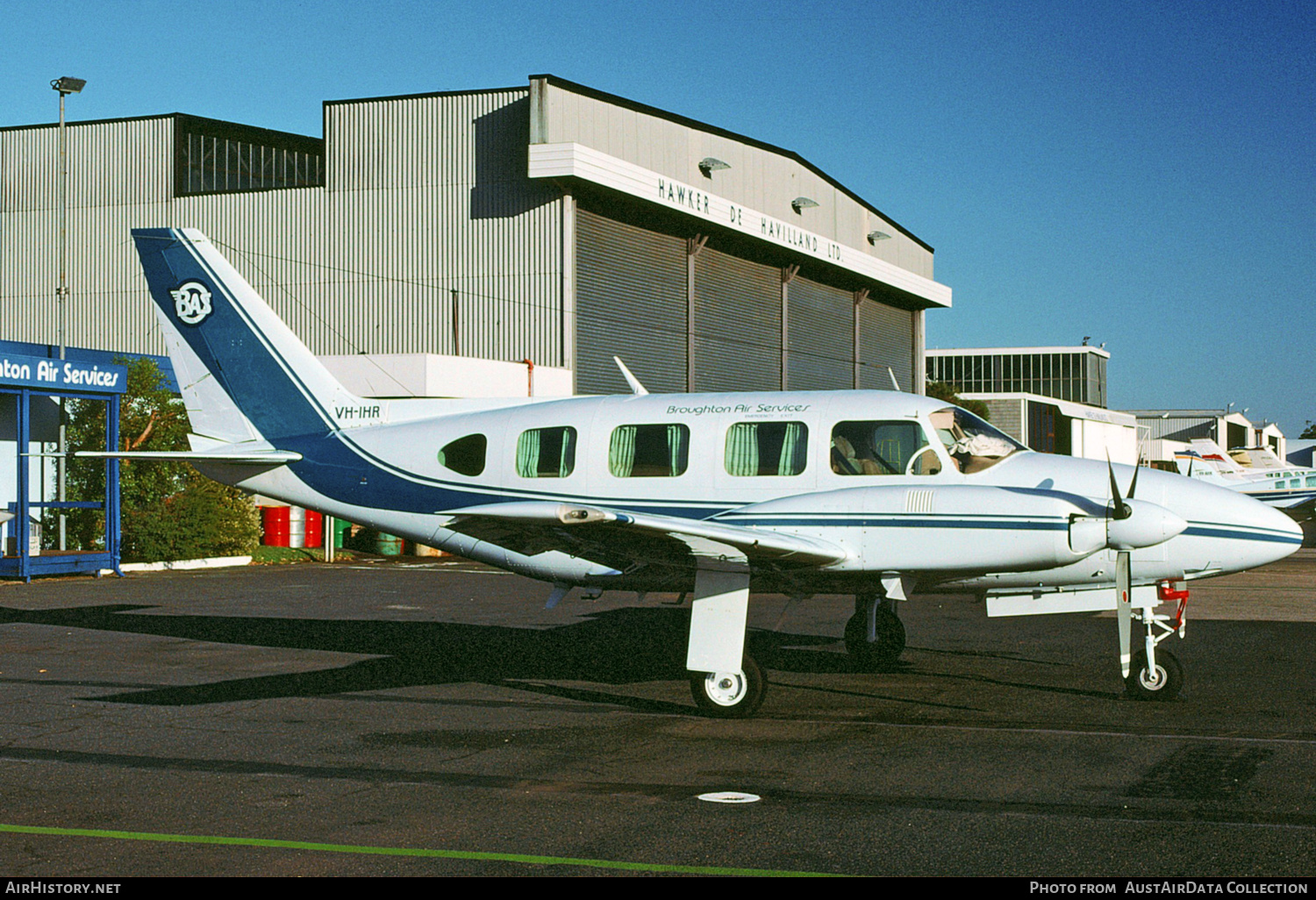 Aircraft Photo of VH-IHR | Piper PA-31-310 Navajo | Broughton Air Services - BAS | AirHistory.net #229477