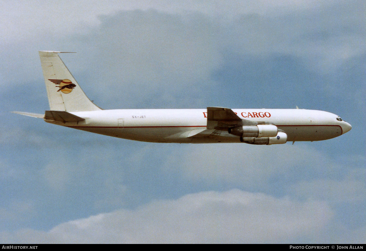 Aircraft Photo of 5X-JET | Boeing 707-351C | DAS Air Cargo - Dairo Air Services | AirHistory.net #229495