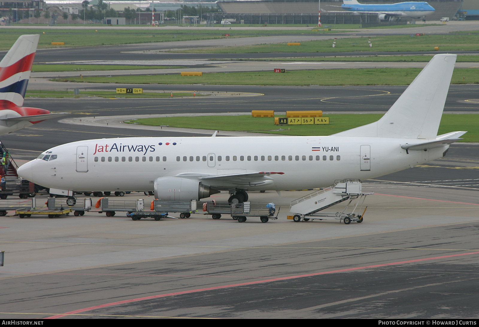Aircraft Photo of YU-ANI | Boeing 737-3H9 | Jat Airways | AirHistory.net #229505