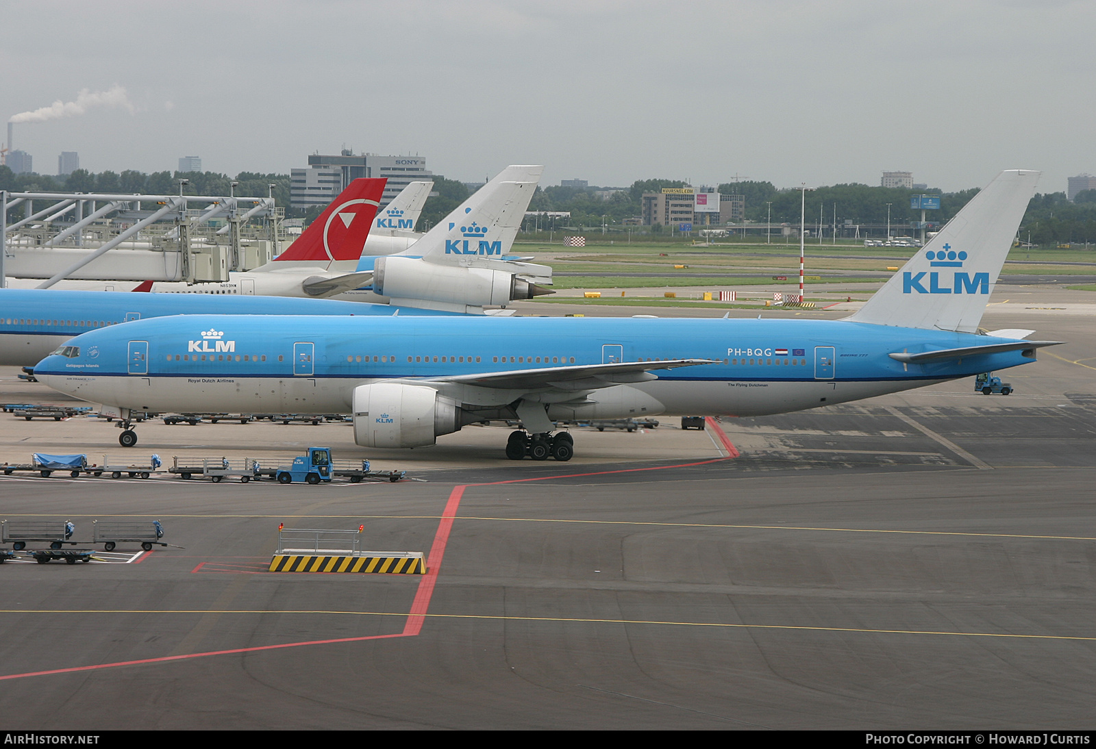 Aircraft Photo of PH-BQG | Boeing 777-206/ER | KLM - Royal Dutch Airlines | AirHistory.net #229506