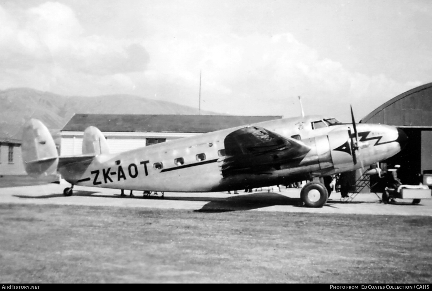 Aircraft Photo of ZK-AOT | Lockheed 18-56 Lodestar | New Zealand National Airways Corporation - NAC | AirHistory.net #229516