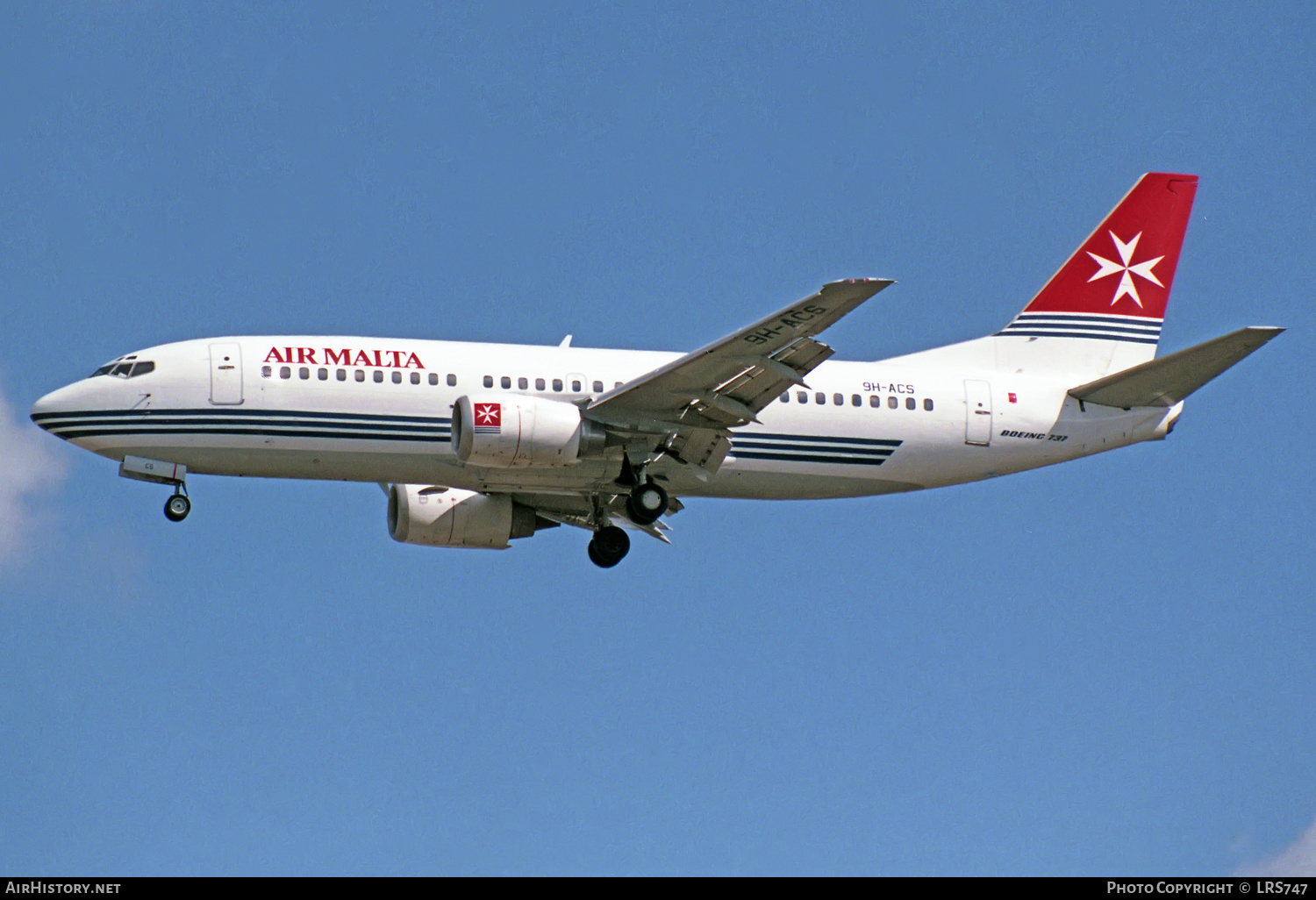Aircraft Photo of 9H-ACS | Boeing 737-33A | Air Malta | AirHistory.net #229522