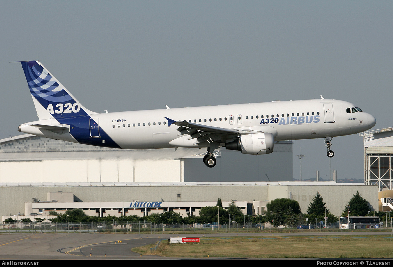 Aircraft Photo of F-WWBA | Airbus A320-111 | Airbus | AirHistory.net #229527
