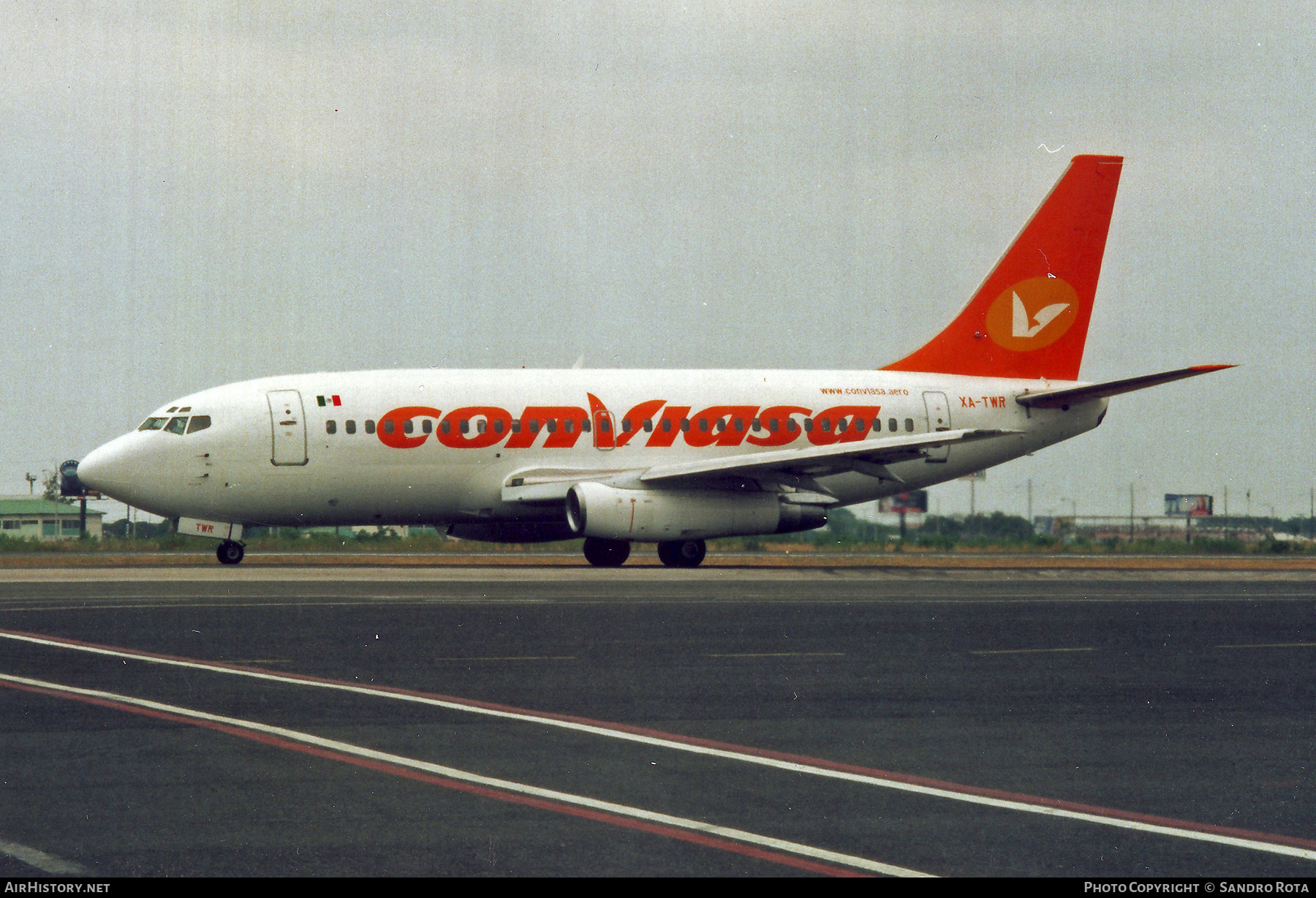 Aircraft Photo of XA-TWR | Boeing 737-2H4/Adv | Conviasa | AirHistory.net #229540