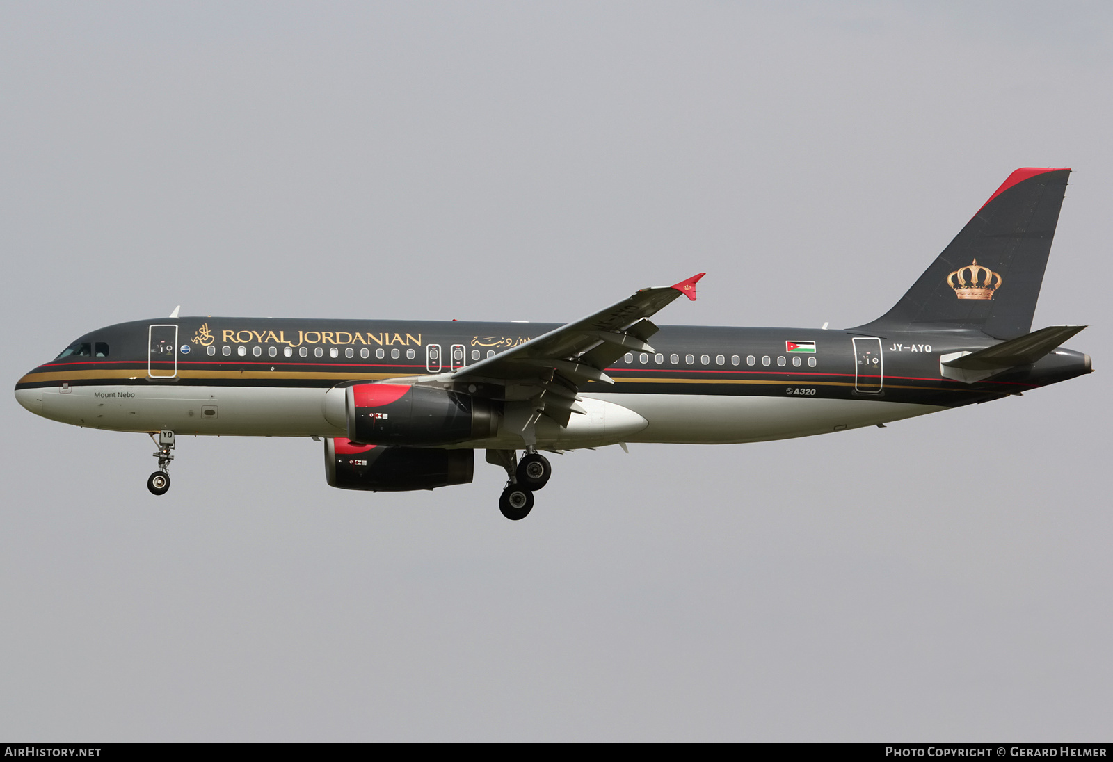 Aircraft Photo of JY-AYQ | Airbus A320-232 | Royal Jordanian Airlines | AirHistory.net #229546