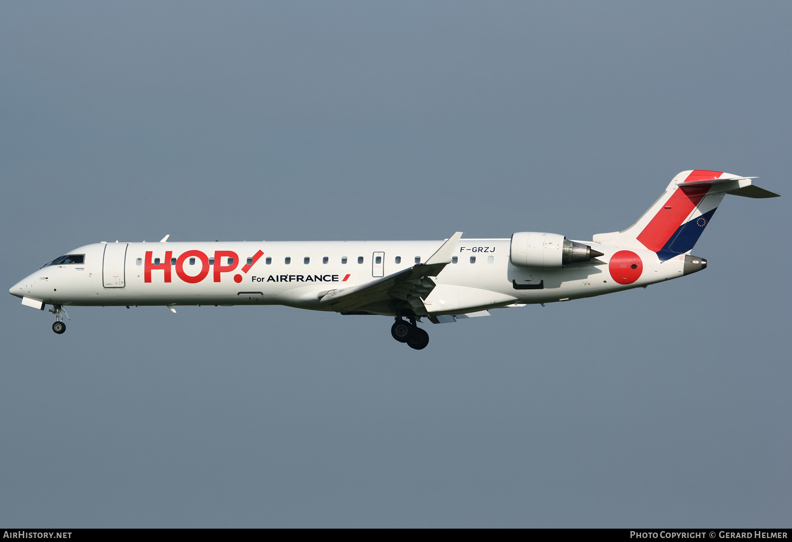 Aircraft Photo of F-GRZJ | Bombardier CRJ-701 (CL-600-2C10) | Hop! | AirHistory.net #229549