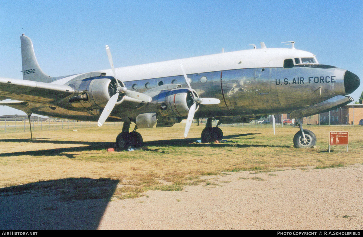Aircraft Photo of 42-72592 / 272592 | Douglas C-54S Skymaster | USA - Air Force | AirHistory.net #229558
