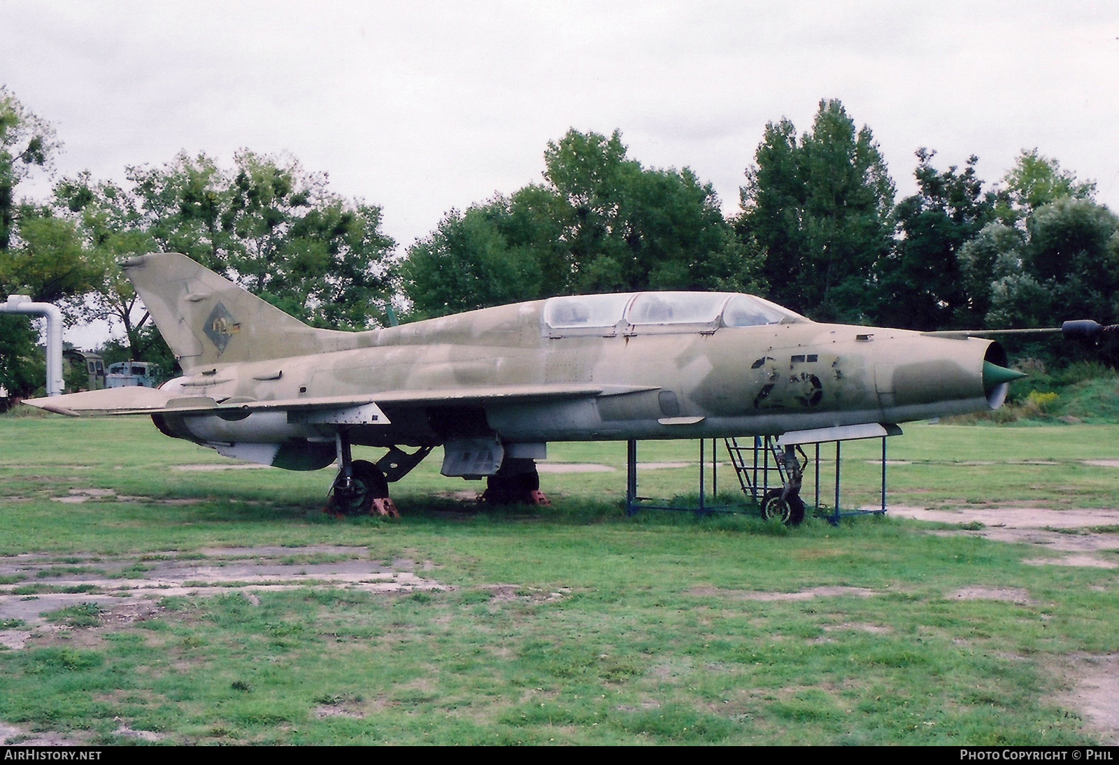 Aircraft Photo of 258 | Mikoyan-Gurevich MiG-21U-400 | East Germany - Air Force | AirHistory.net #229570