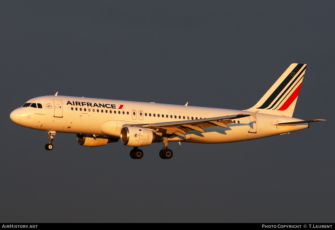 Aircraft Photo of F-GHQM | Airbus A320-211 | Air France | AirHistory.net #229581