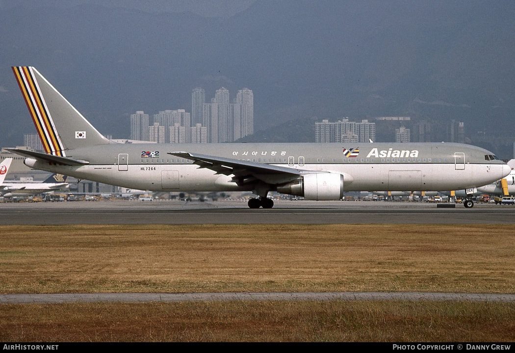 Aircraft Photo of HL7264 | Boeing 767-38E/ER | Asiana Airlines | AirHistory.net #229584