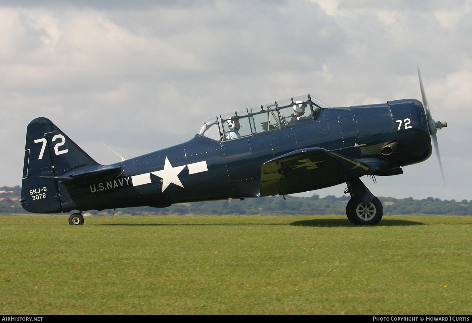 Aircraft Photo of G-TEXN / 3072 | North American T-6G Texan | USA - Navy | AirHistory.net #229587