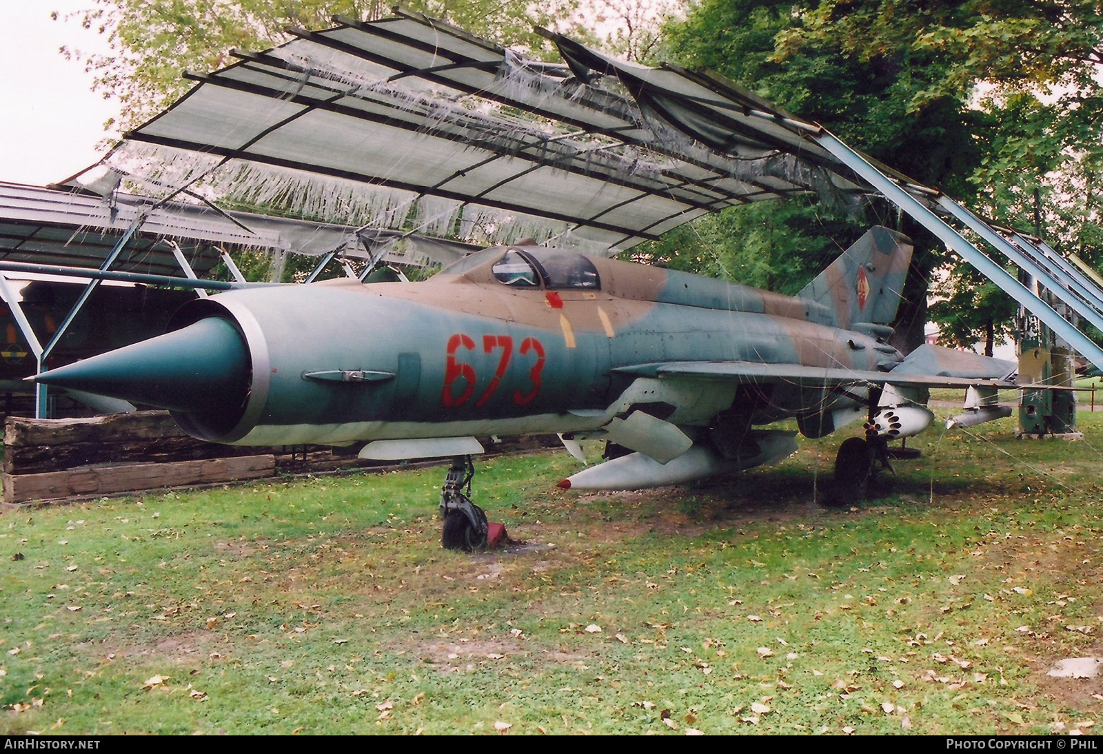Aircraft Photo of 673 | Mikoyan-Gurevich MiG-21MF | East Germany - Air Force | AirHistory.net #229620