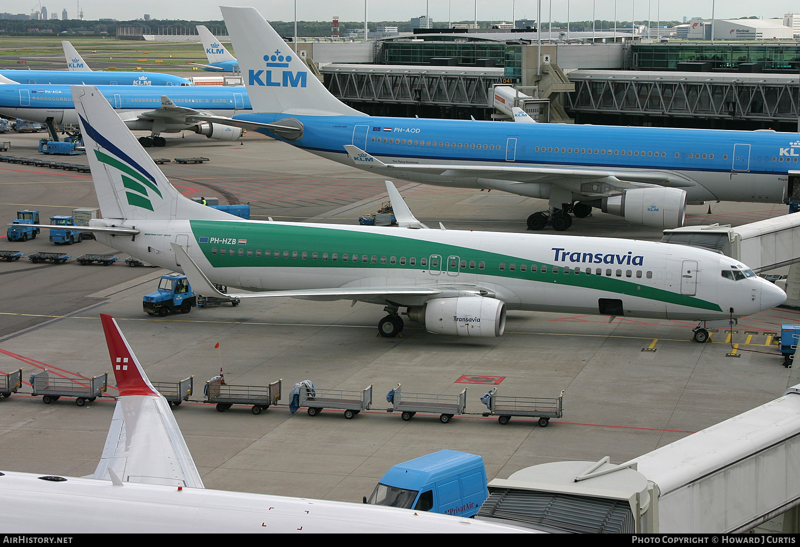 Aircraft Photo of PH-HZB | Boeing 737-8K2 | Transavia | AirHistory.net #229623